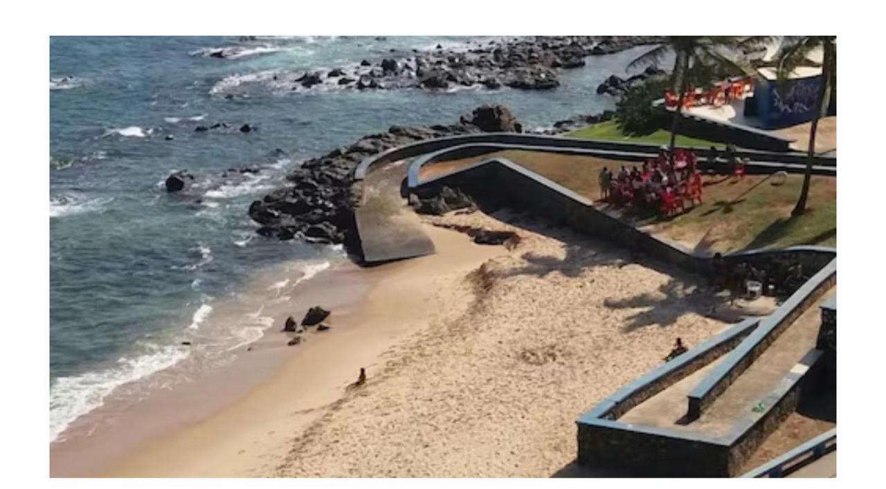 Apartamento Inteiro Frente Ao Mar De Ondina Salvador Exterior foto